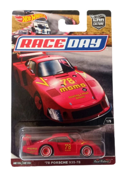 Hotwheels Car Culture Race Day 78 Porsche 935-78 premium Imported 1:64 scale