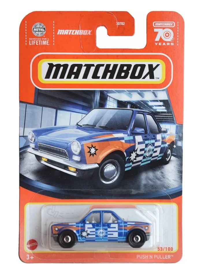 Matchbox Push N Puller mainline imported 1:64 scale