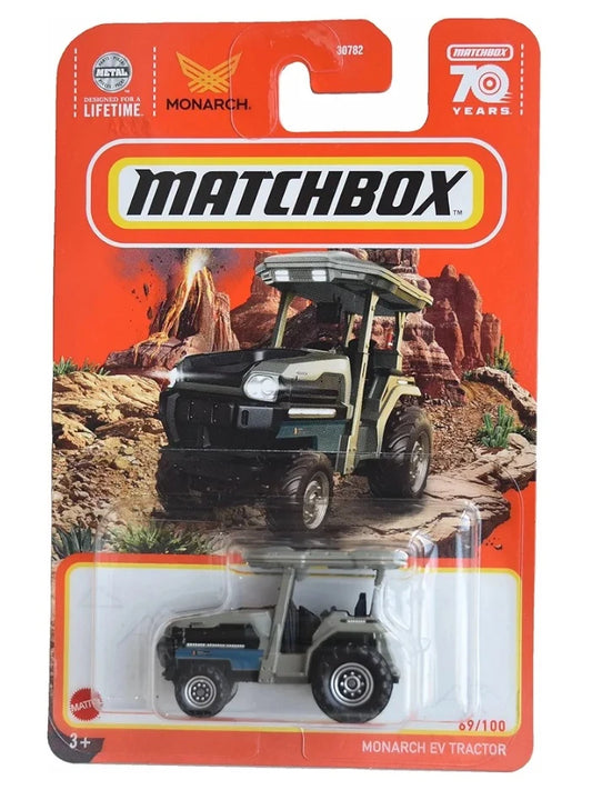 Matchbox Monarch EV Tractor mainline imported 1:64 scale