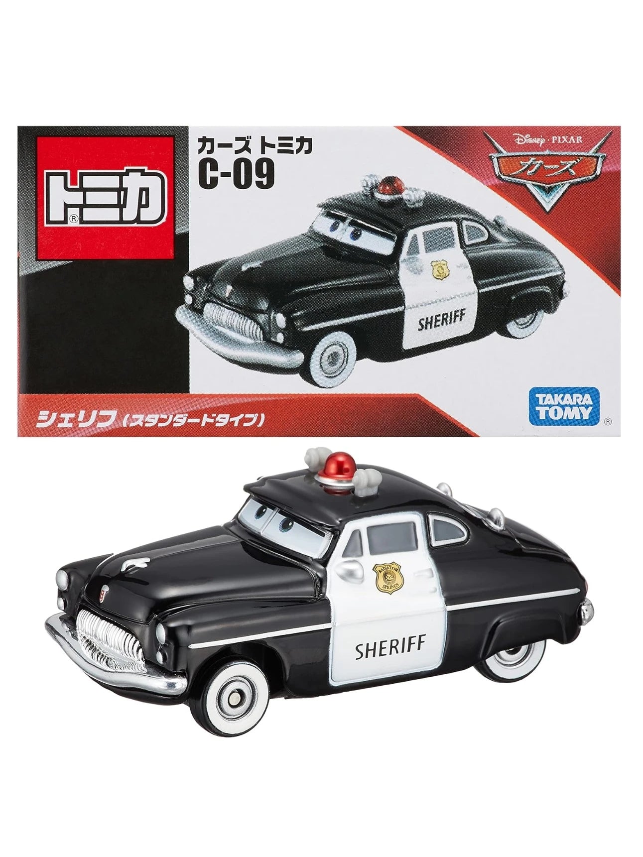 Takara Tomy Tomica C 09 Sheriff Pixar Car