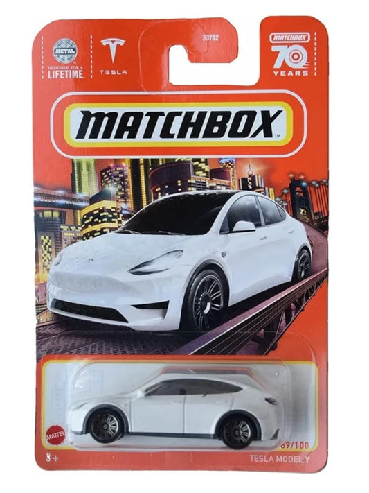 Matchbox Tesla Model Y Mainline Imported 1:64 scale