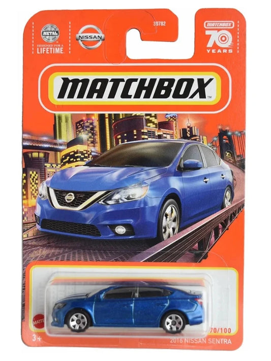 Matchbox 2016 Nissan Sentra Mainline  Imported 1:64