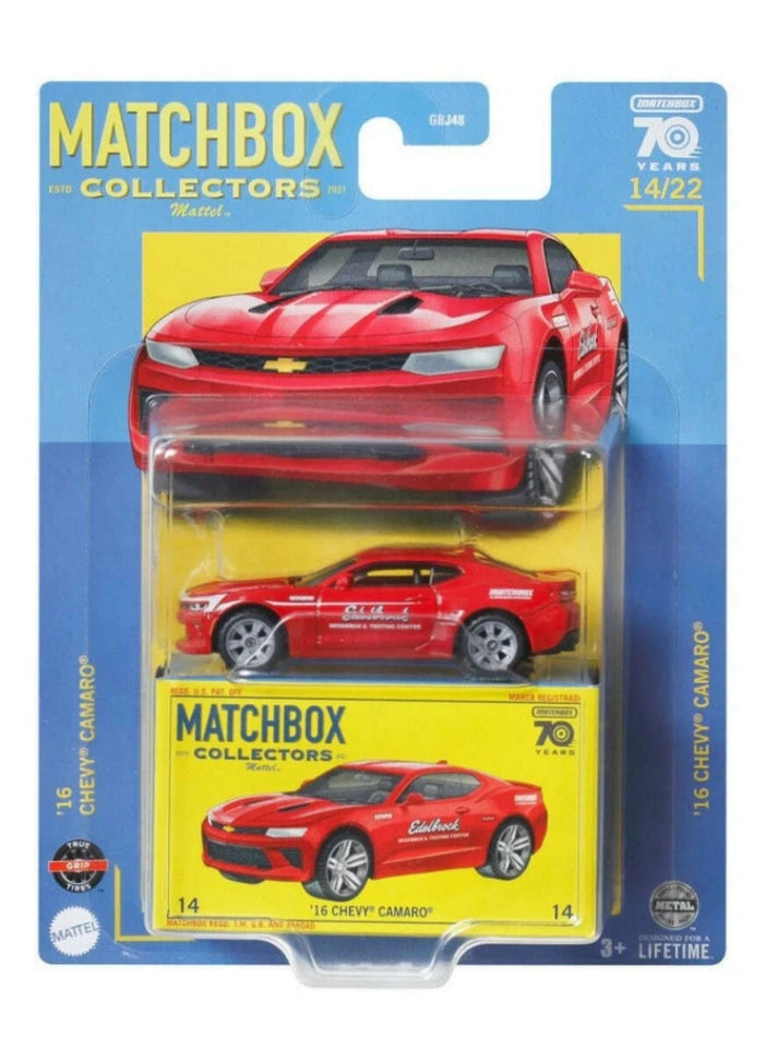 EXCLUSIVE Matchbox 16 Chevy Camaro