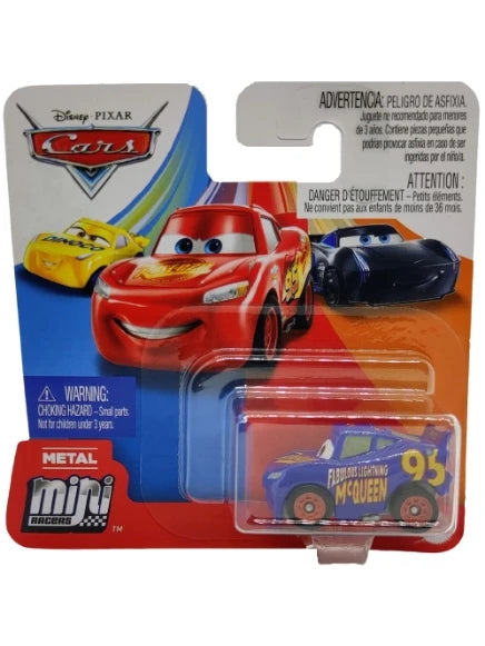 EXCLUSIVE Disney Pixar Mini Racers Fabulous Lightning Mcqueen