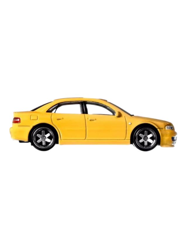 HOTWHEELS Deutschland design audi S4 Quattro (blister damaged car is mint condition) imported premium 1:64 scale