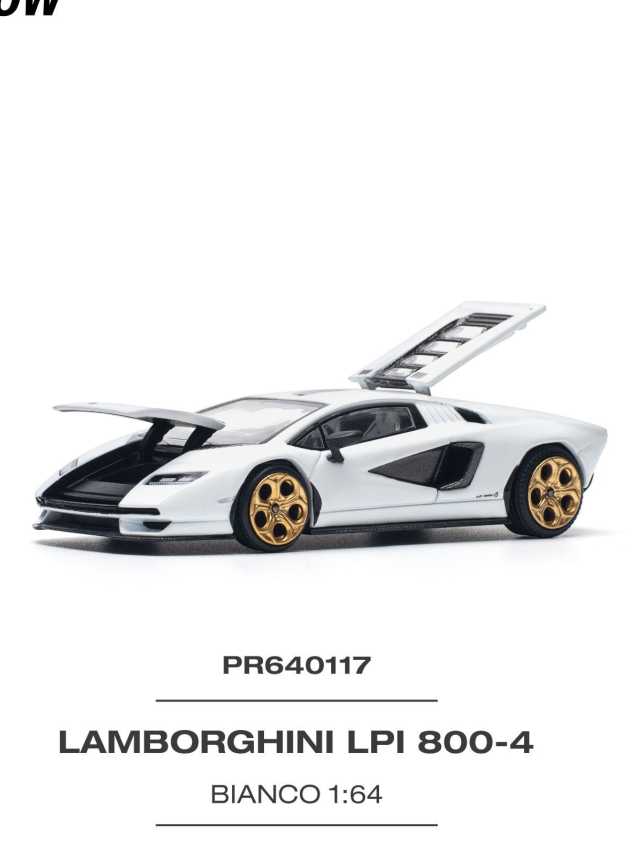 Pop race pr64-117 Lamborghini countach lpi 800-4 1:64 scale