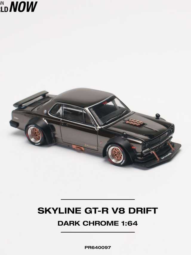 Pop race pr64-97 skyline GT-R v8 drift (hakosuka) 1:64 scale