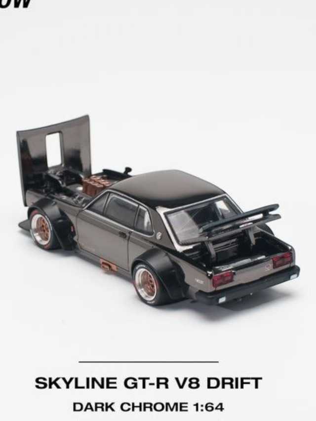 Pop race pr64-97 skyline GT-R v8 drift (hakosuka) 1:64 scale