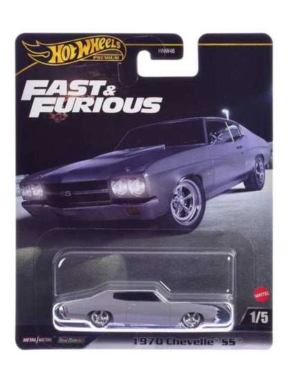 Hotwheels fast and Furious 1970 Chevelle SS imported premium collection 1:64 scale