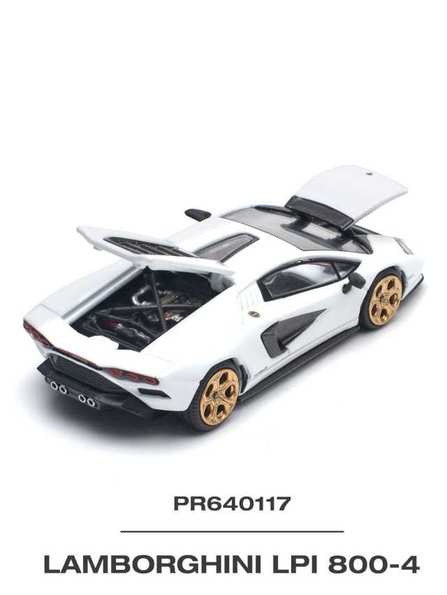 Pop race pr64-117 Lamborghini countach lpi 800-4 1:64 scale