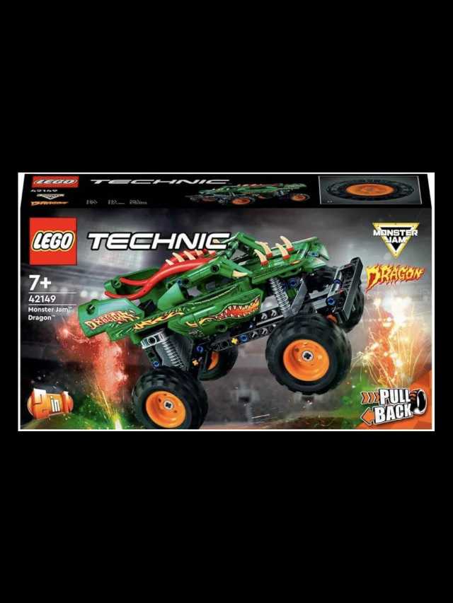 LEGO Technic 42149 monster jam dragon pull back