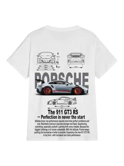 Drift Culture Porsche Edition oversize tshirt