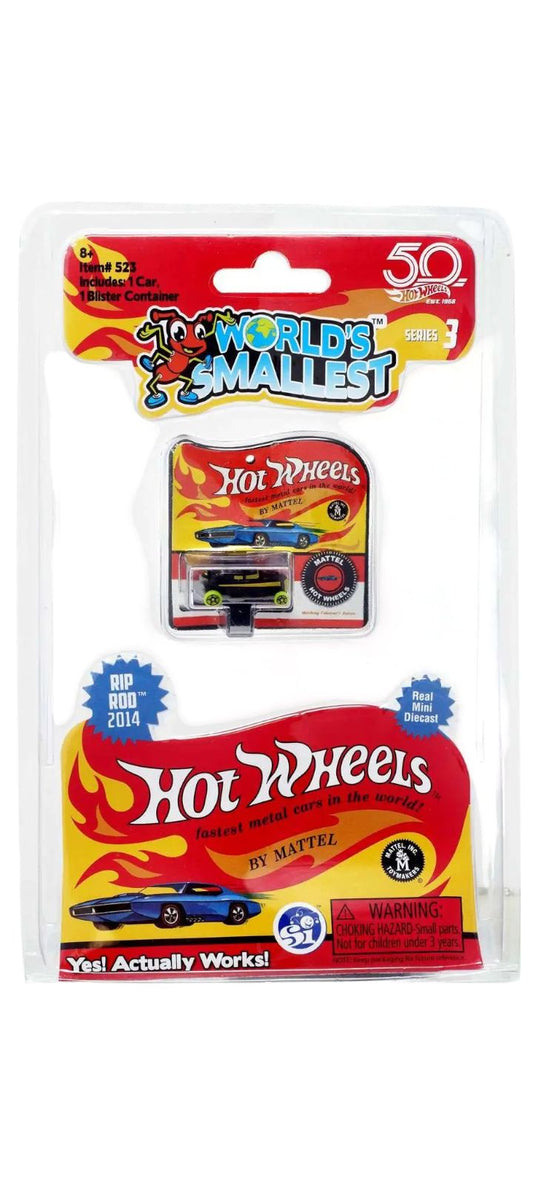 World's Smallest Hot Wheels RIP Rod 2014 Diecast Car