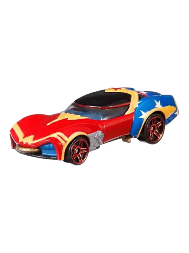 Carrinho Hot Wheels Character Cars Wonder Woman Mulher Maravilha DC GYB48