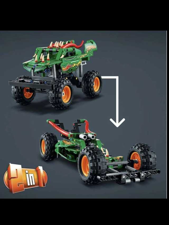 LEGO Technic 42149 monster jam dragon pull back