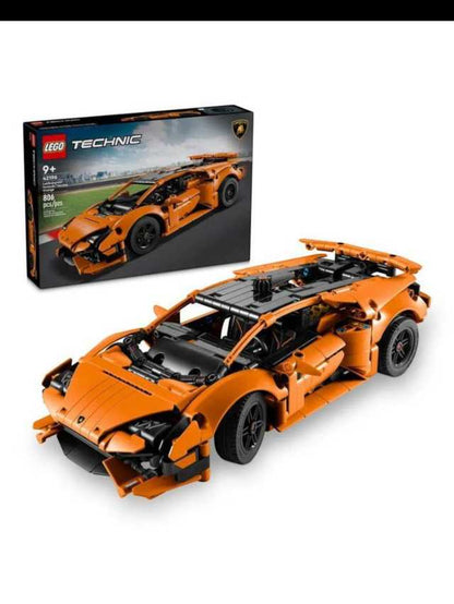 LEGO Technic 42196 Lamborghini Huracan tecnica orange