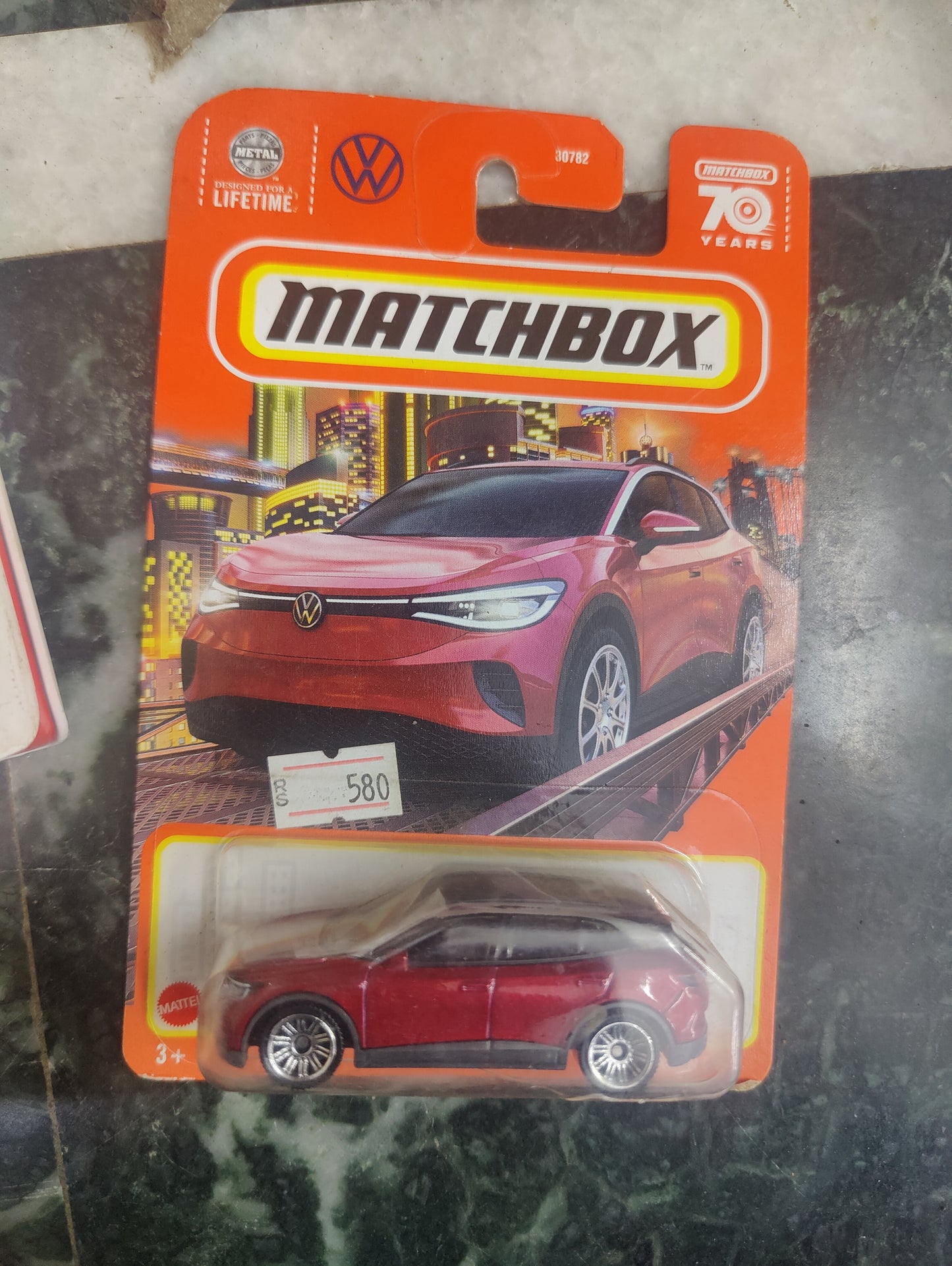 Matchbox Volkswagen ev 4 Mainline Imported 1:64 scale