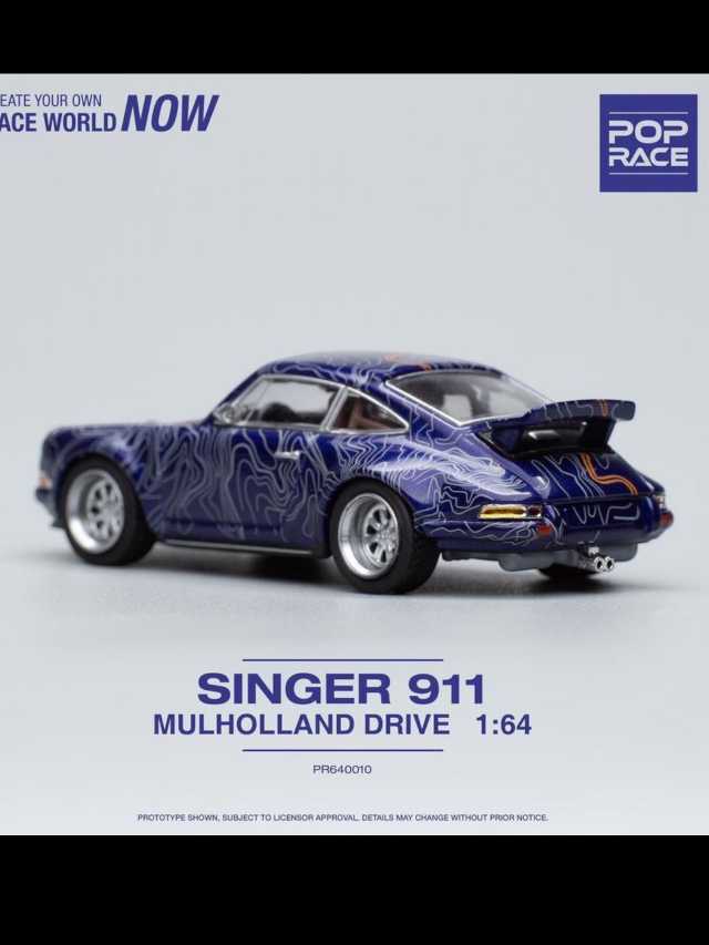 Pop race pr64-10 singer mulholland drive 1:64 scale