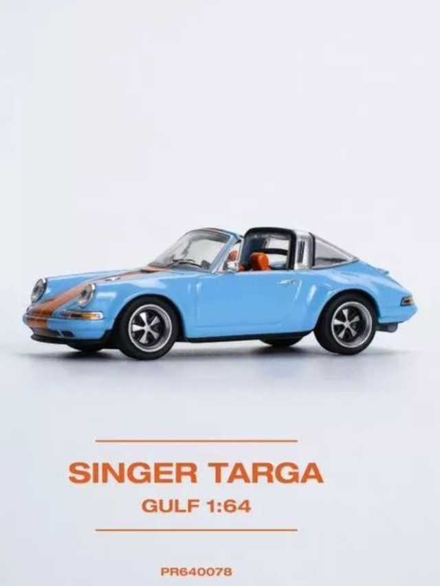 Pop race pr64-78 singer Targa 1:64 scale