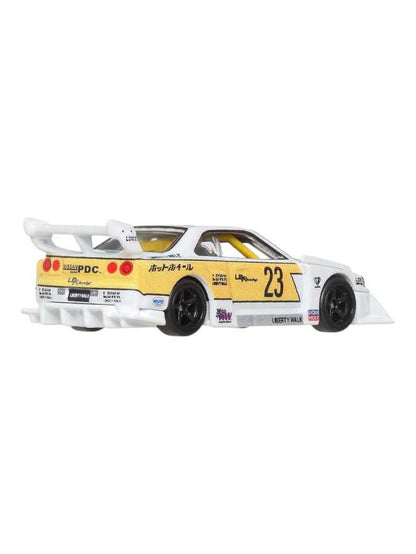 Hotwheels liberty walk lb-er34 super silhouette nissan skyline imported premium 1:64 scale