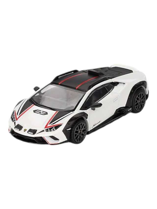 Mini GT Lamborghini Huracan sterrato Bianco Asopo imported collection 1:64