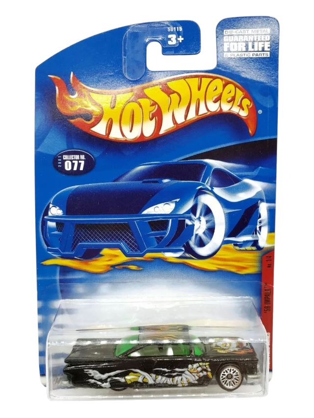 HOTWHEELS Monster Series '59 Impala' 2001 Collector No.077. 1:64 Scale