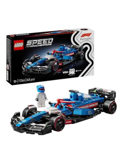 LEGO Speed Champions: Visa Cash App RB VCARB 01 F1 Race Car - 248 Pieces (77246)