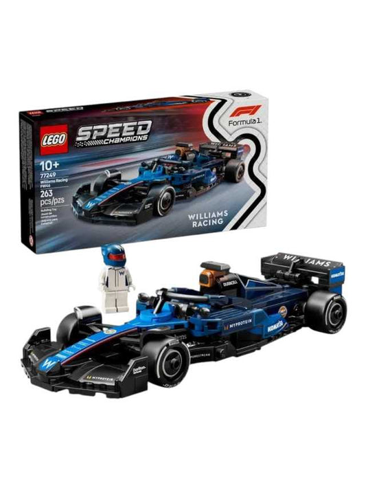 LEGO Speed Champions Williams Racing FW46 F1 Race Car Vehicle Set 77249 Building Blocks