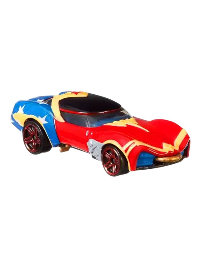 Carrinho Hot Wheels Character Cars Wonder Woman Mulher Maravilha DC GYB48