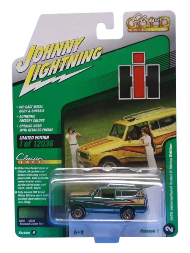 Johnny Lightning 1979 international scout ll midas Edition imported premium collection 1:64