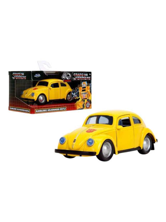 Jada trans formers bumblebee Volkswagen beetle imported 1:32 Scale