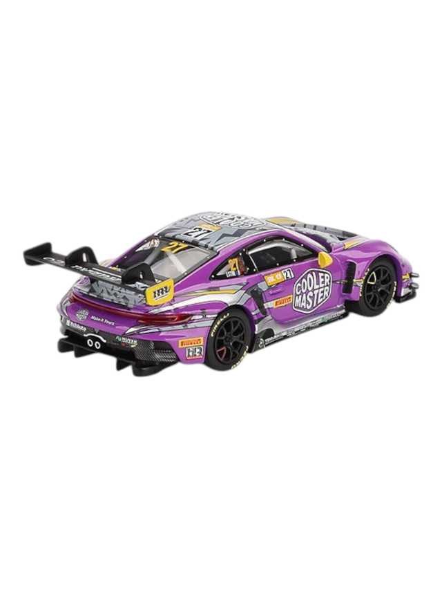 Mini GT Porsche 911 gt3 R#27 2023 fia gt world cup 70th macau grand prix hubauto Racing 1:64 scale