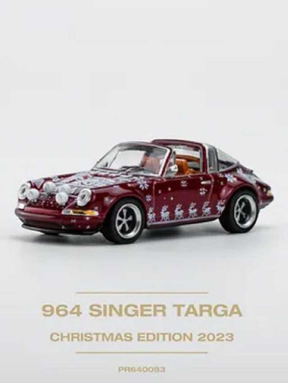 Pop race pr64-83 singer Targa christmas 1:64 scale