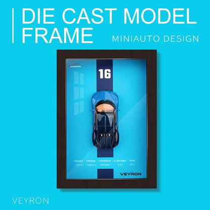 Die-cast 3D Car Frame 1:32 Scale