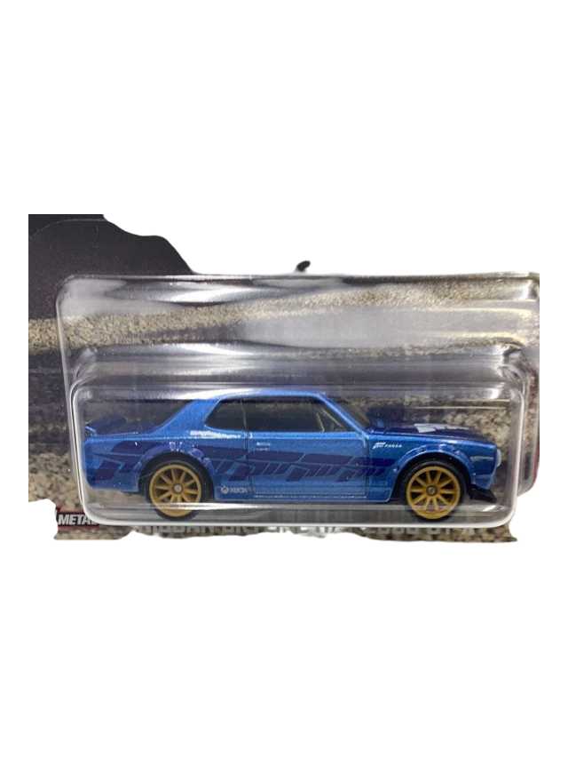 Hotwheels forza horizon 4 nissan skyline h/t 2000 gt-x imported premium 1:64 scale