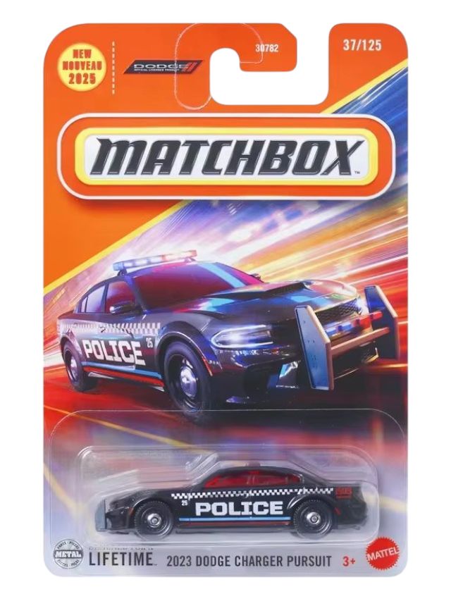 Matchbox 2023 Dodge Charger Pursuit Mainline Imported 1/64