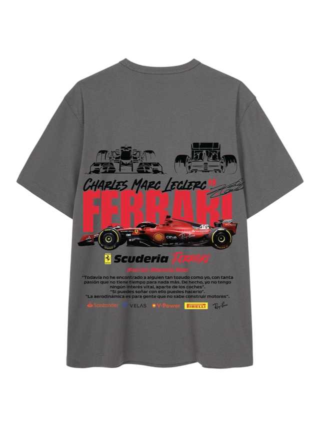 Drift culture Ferrari edition oversize tshirt