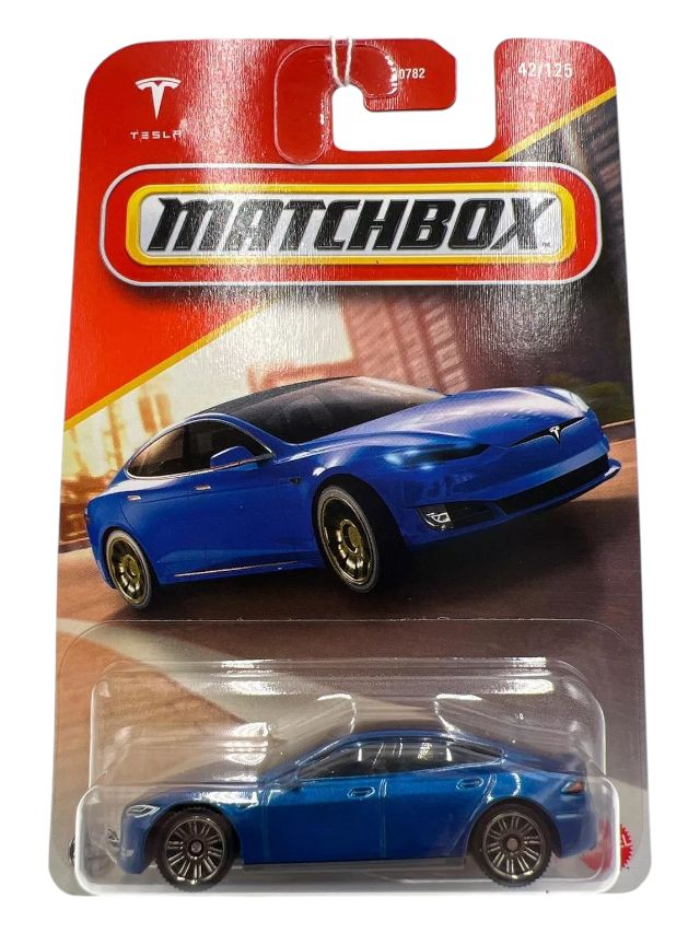 Matchbox Tesla Model S Mainline Imported 1/64