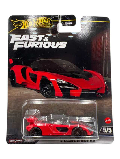 HotWheels fast and Furious McLaren senna imported premium collection 1:64 scale