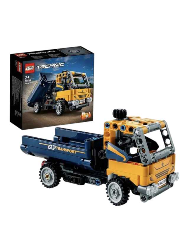 LEGO Technic Dump Truck 42147 Building Toy Set (177 Pcs)